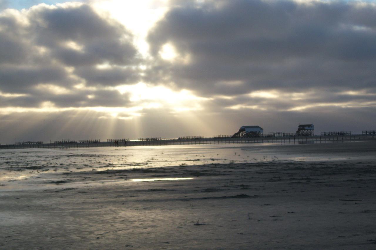 Ferienappartement-Aust Sankt Peter-Ording Bagian luar foto